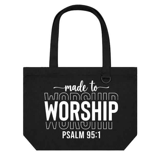 Landscape Tote Bag: Psalm 95:1