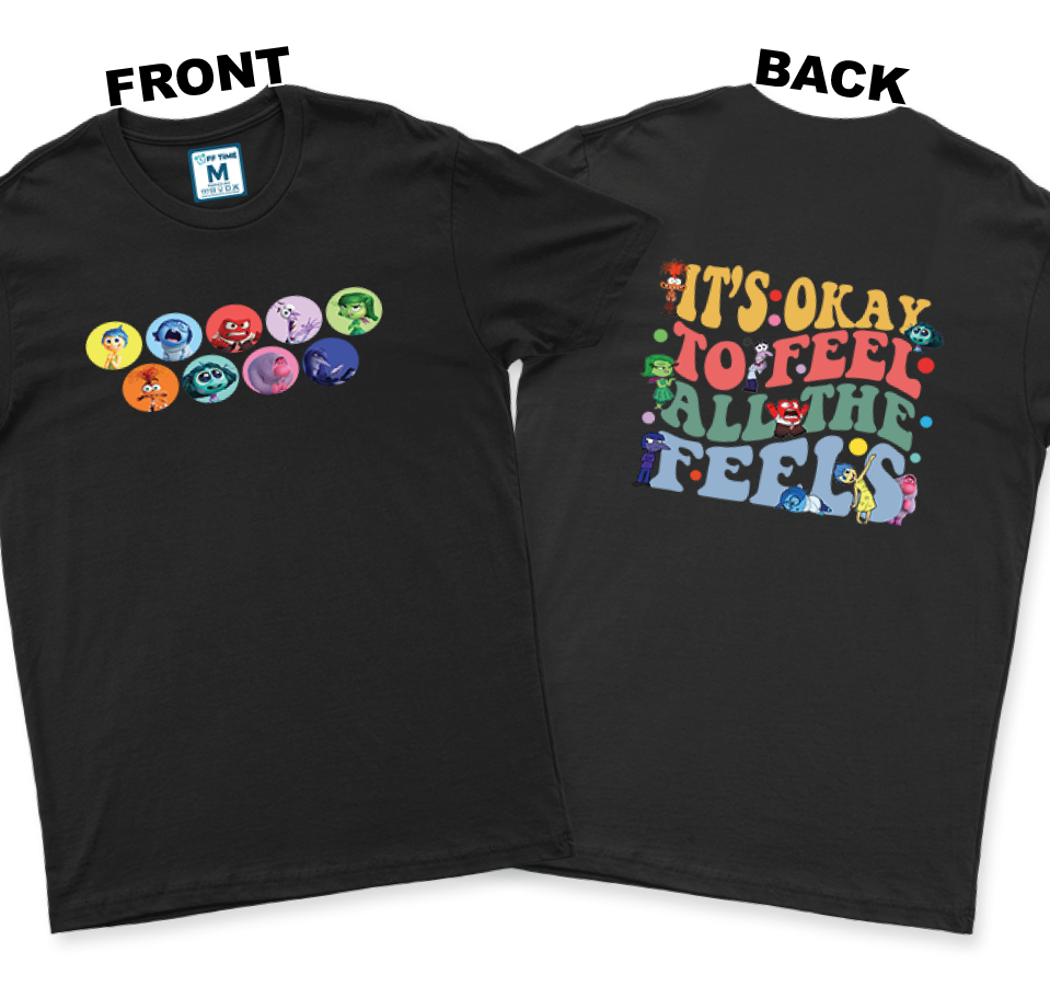 C.Spandex Shirt: Railey's Emotions (Front and Back)