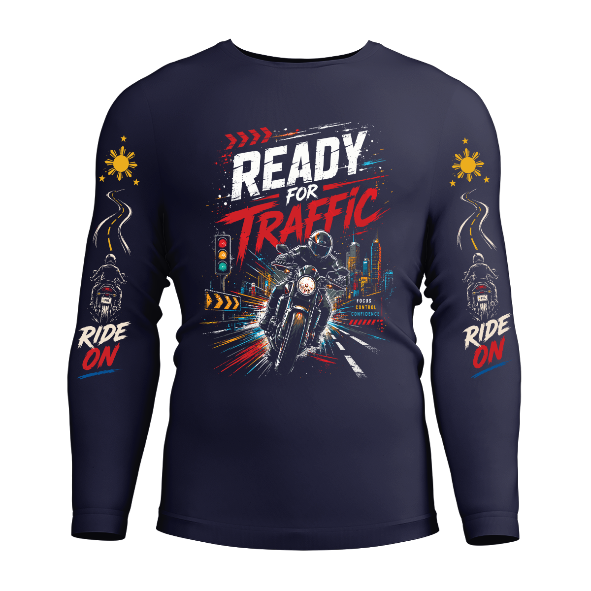 Long Sleeve Drifit Shirt: Ready Traffic