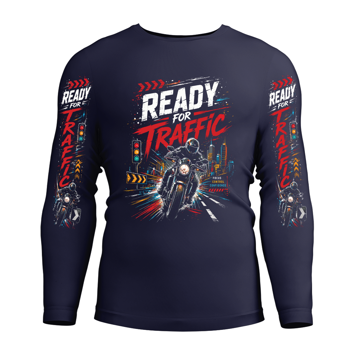 Long Sleeve Drifit Shirt: Ready Traffic