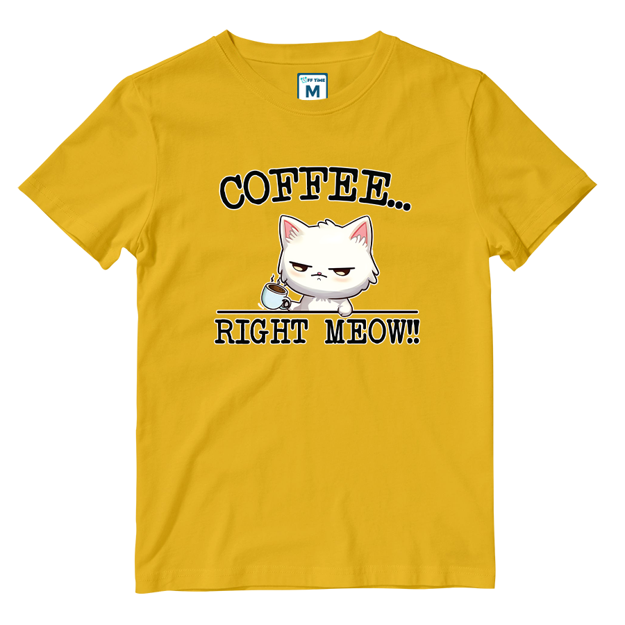 Cotton Shirt: Right Meow