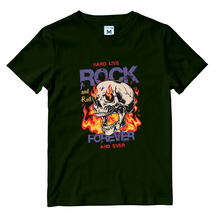 Cotton Shirt: Rock and Roll Forever