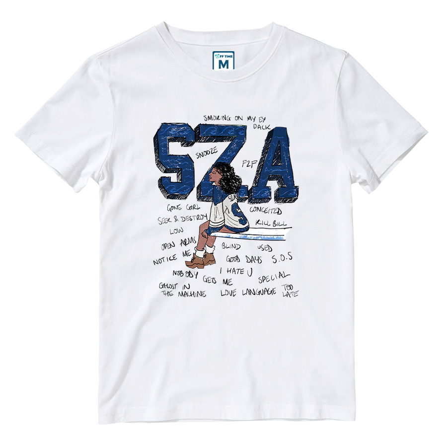 Cotton Shirt: SZA Cartoon