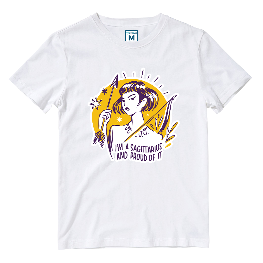 Cotton Shirt: I'm A Sagittarius