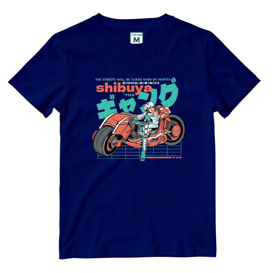 Cotton Shirt: Shibuya Rider