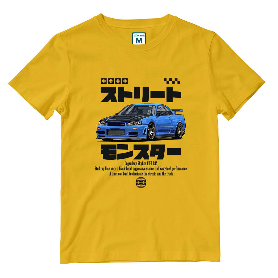 Cotton Shirt: Skyline GTR
