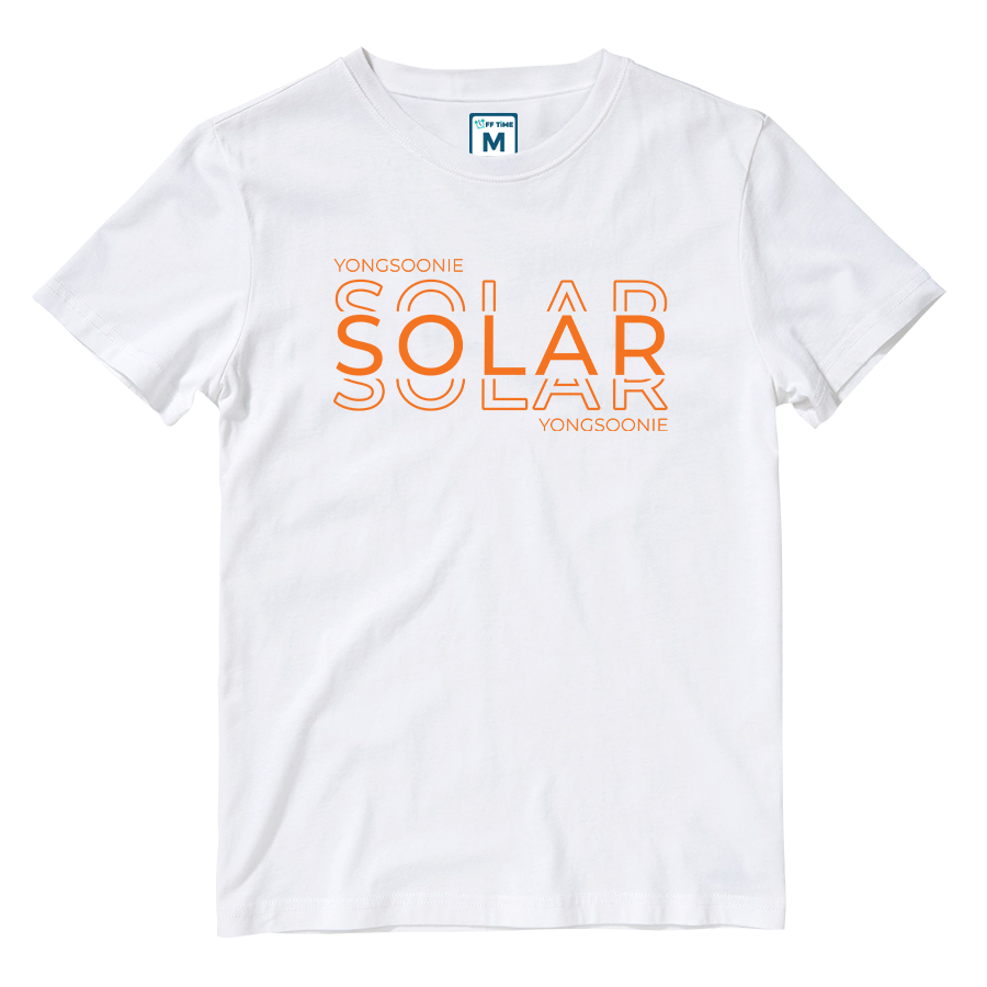 Cotton Shirt: Solar Echo