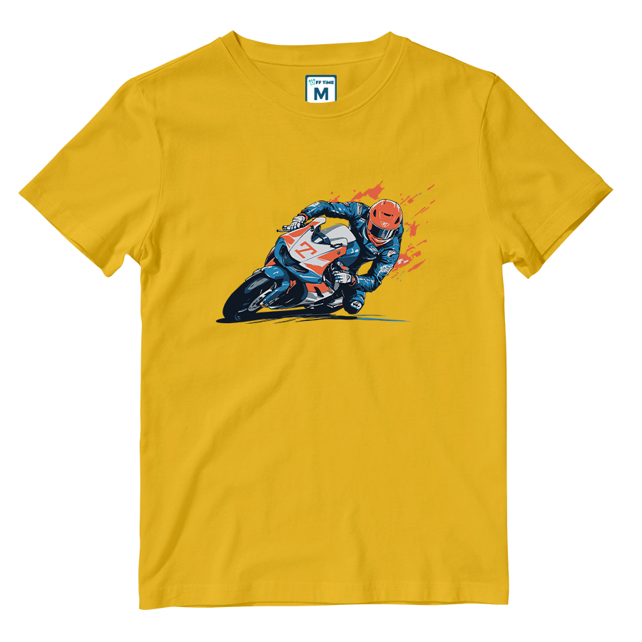 Cotton Shirt: Speed Flames