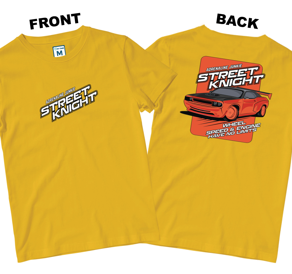 Cotton Shirt: Street Knight (Front and Back)