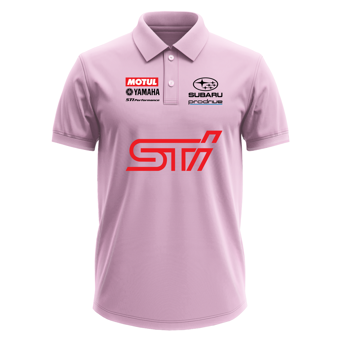 Drifit Polo Shirt: Subaru STI