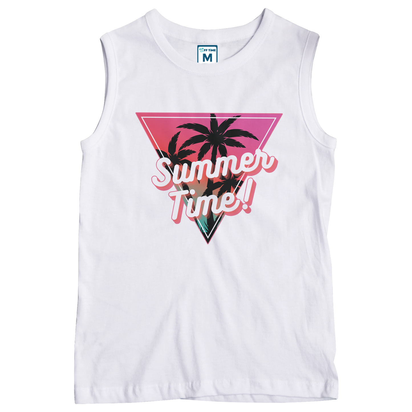 Sleeveless Drifit Shirt: Summer Time