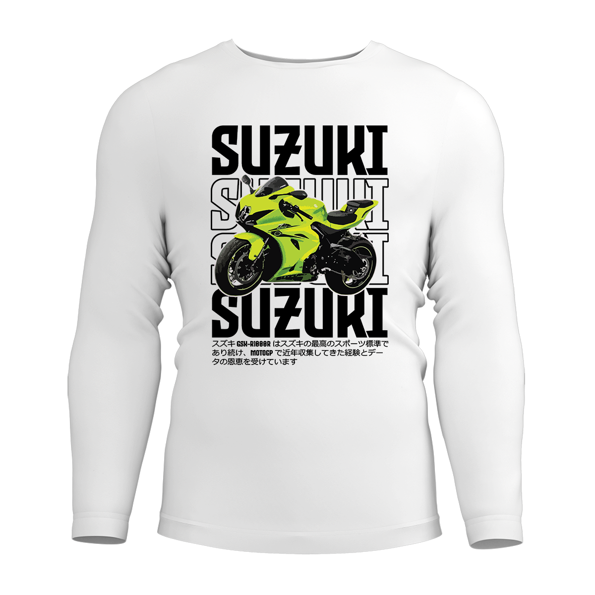 Long Sleeve Drifit Shirt: Suzuki Pro Taper