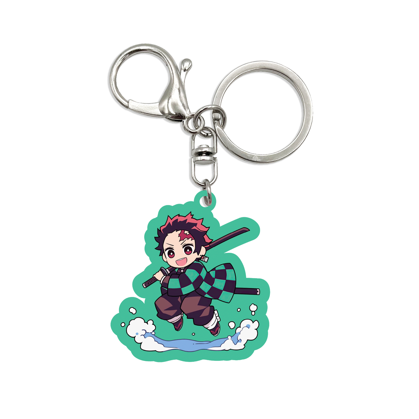 Acrylic Bag Charm: Tanjiro Wave