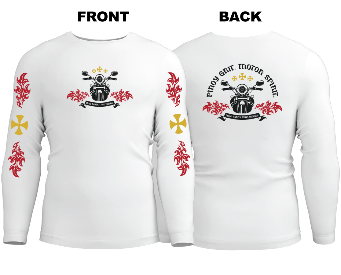 Long Sleeve Drifit Shirt: True Roads True Riders