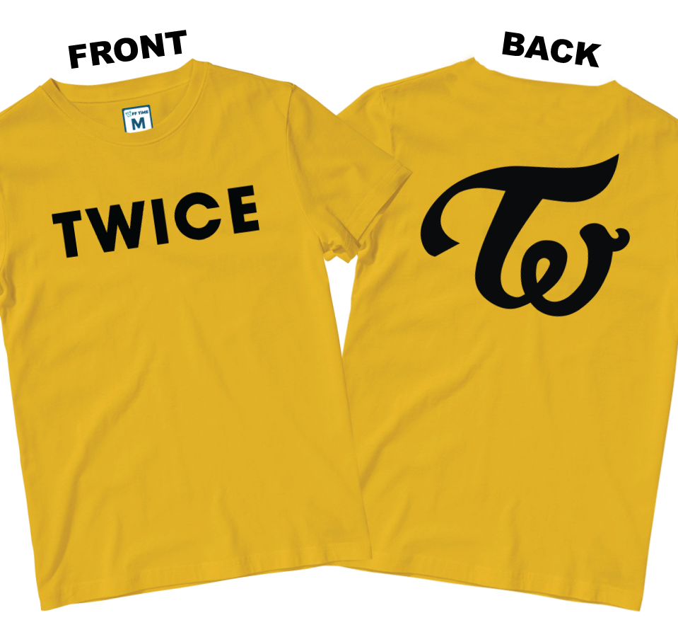 Cotton Shirt: Twice Colored (Front & Back)