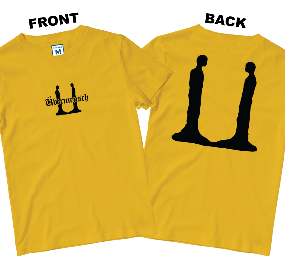 Cotton Shirt: Ubermensh Statue (Front and Back)