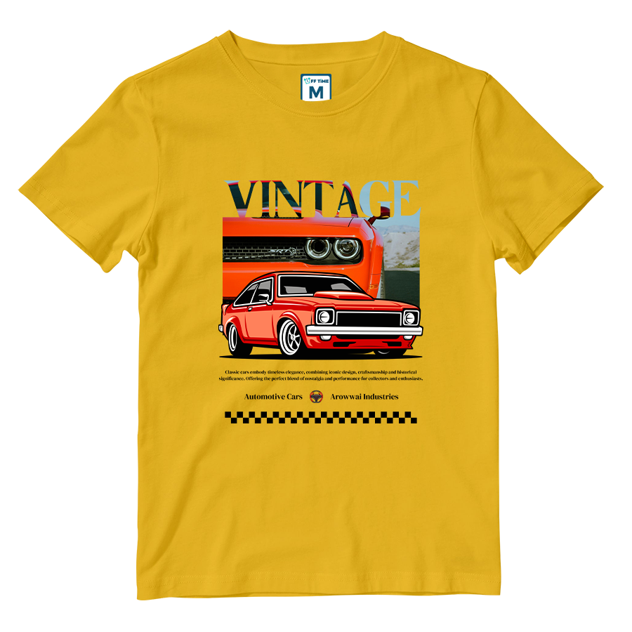 Cotton Shirt: VINTAGE CAR