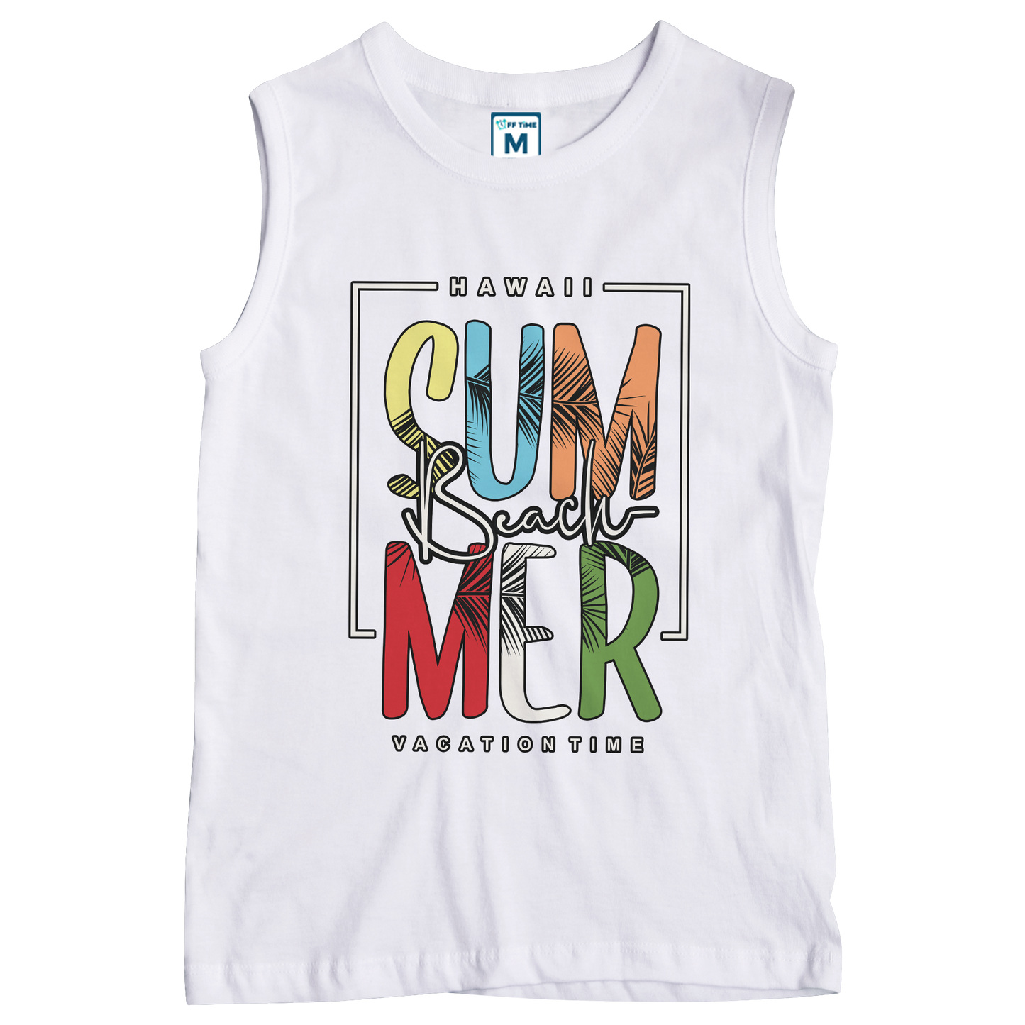 Sleeveless Drifit Shirt: Vacation Time