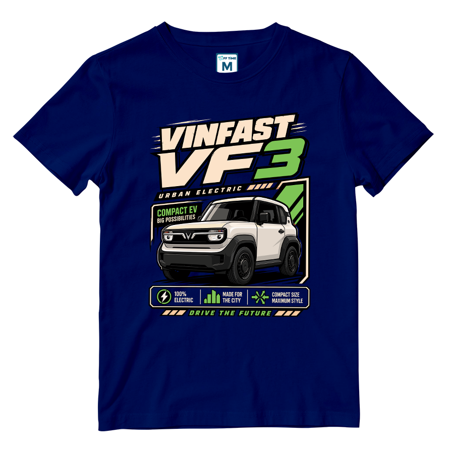 Cotton Shirt: Vinfast VF3 Graphic