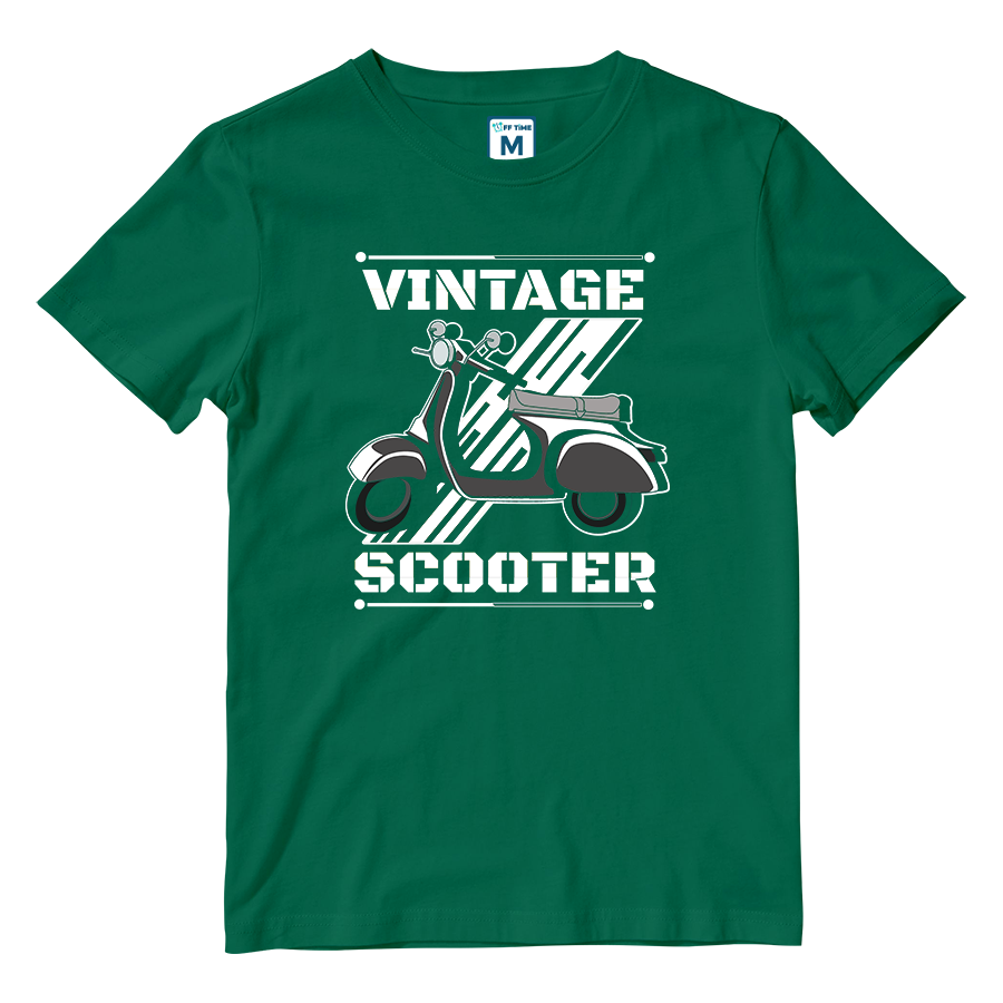 Cotton Shirt: Vintage Scooter