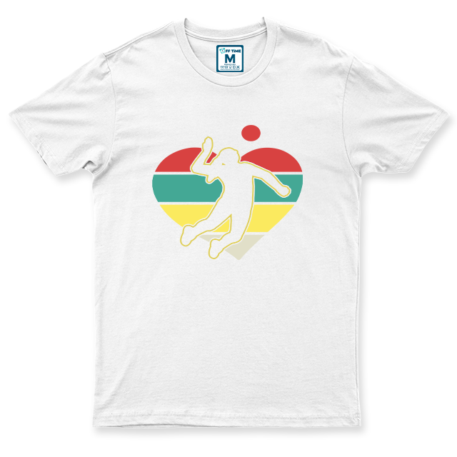 Drifit Shirt: Volleyball Heart