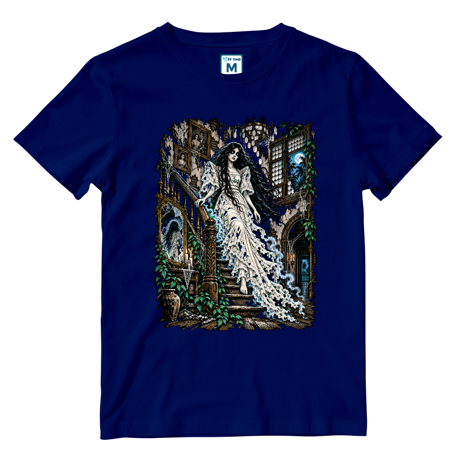 Cotton Shirt: White Lady