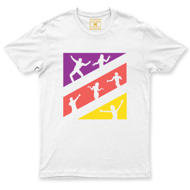 Drifit Shirt: Zumba Dancers Silhouette