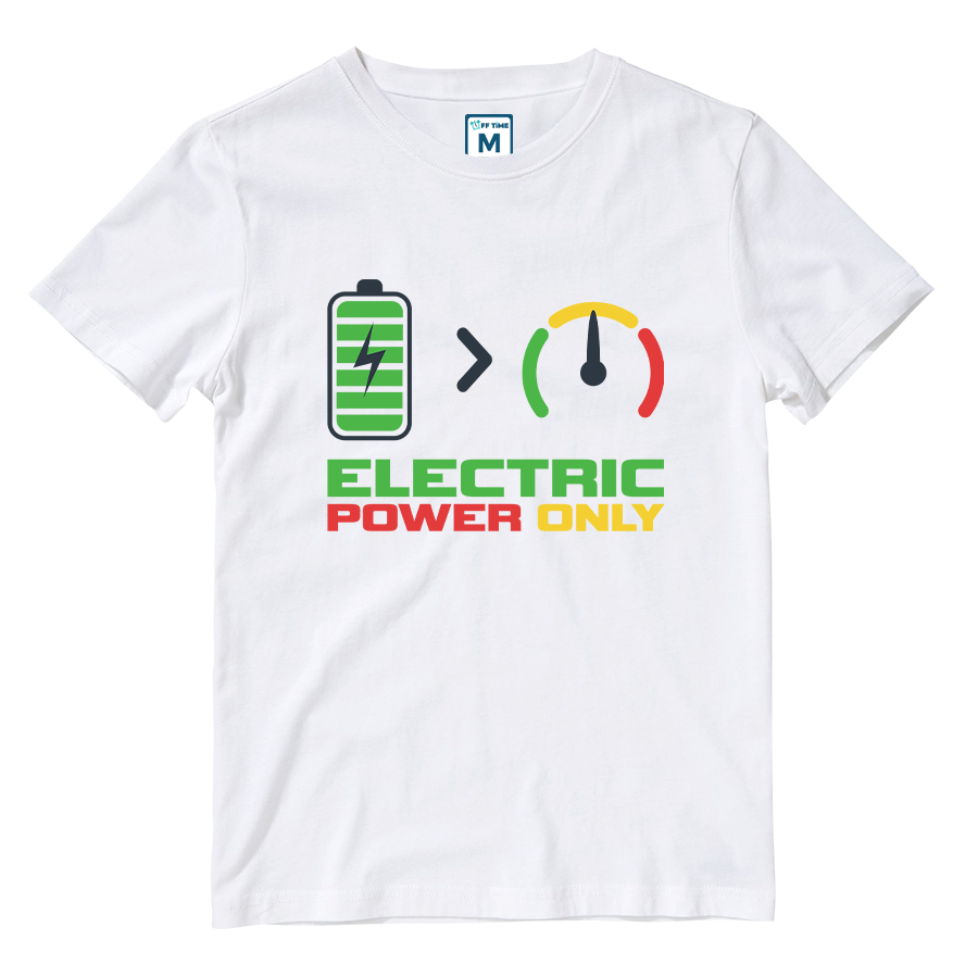 Cotton Shirt: Electric Power Only