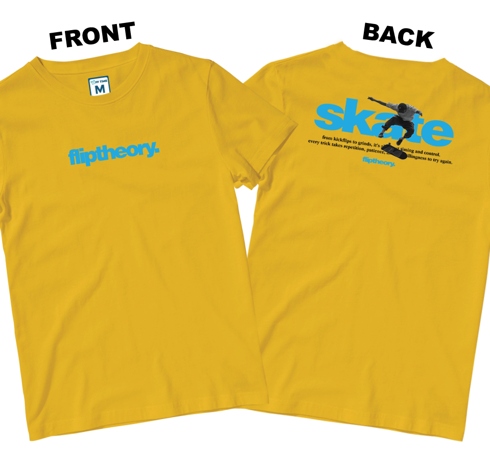 Cotton Shirt: Flip Theory (Front and Back)