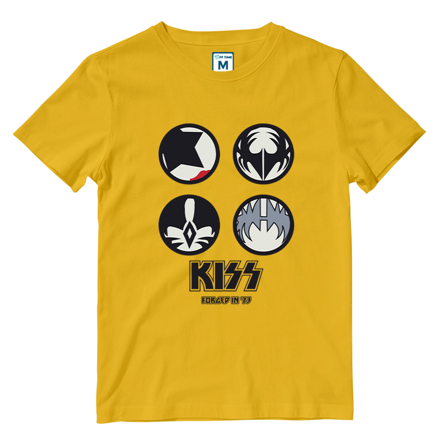 Cotton Shirt: Kiss Icons