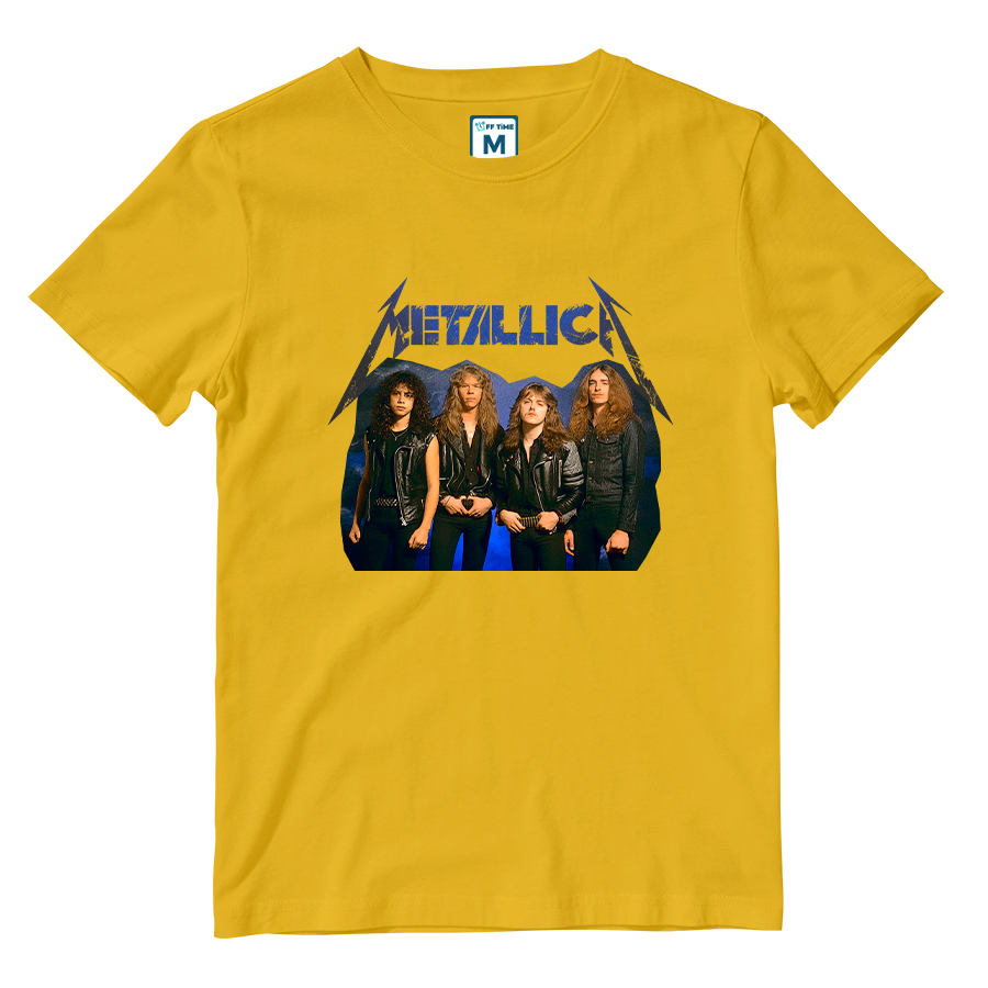 Cotton Shirt: Metallica Band Photo