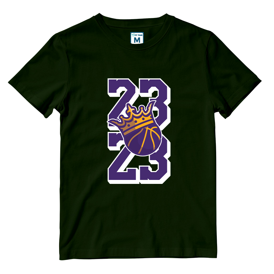 Cotton Shirt: 23 KING JAMES NBA
