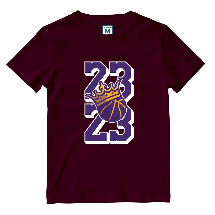 Cotton Shirt: 23 KING JAMES NBA