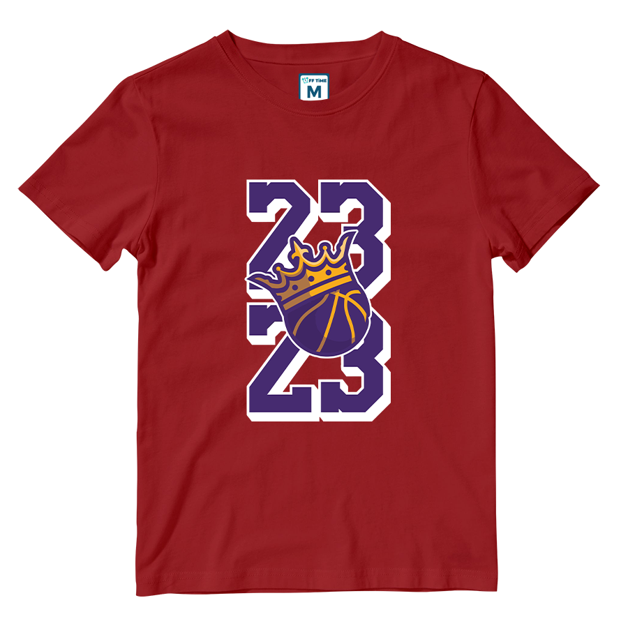 Cotton Shirt: 23 KING JAMES NBA