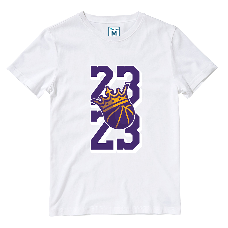 Cotton Shirt: 23 KING JAMES NBA