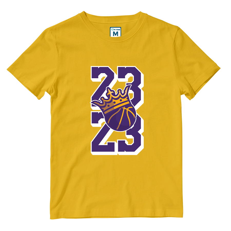 Cotton Shirt: 23 KING JAMES NBA