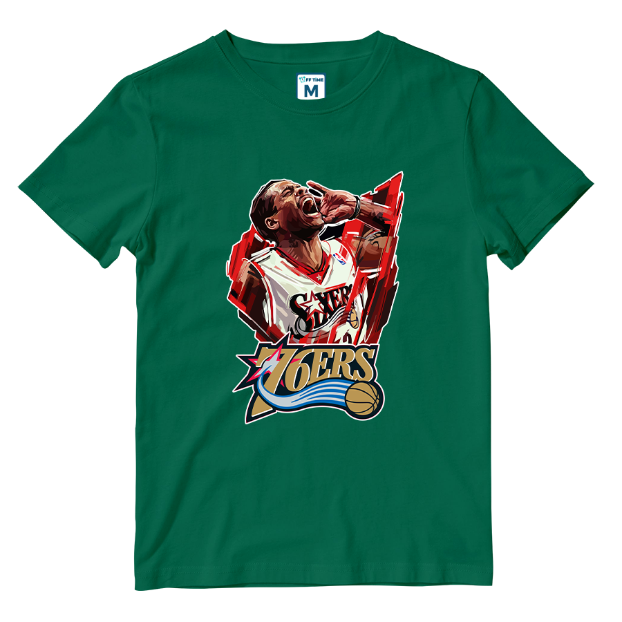 Cotton Shirt:  A Iverson NBA