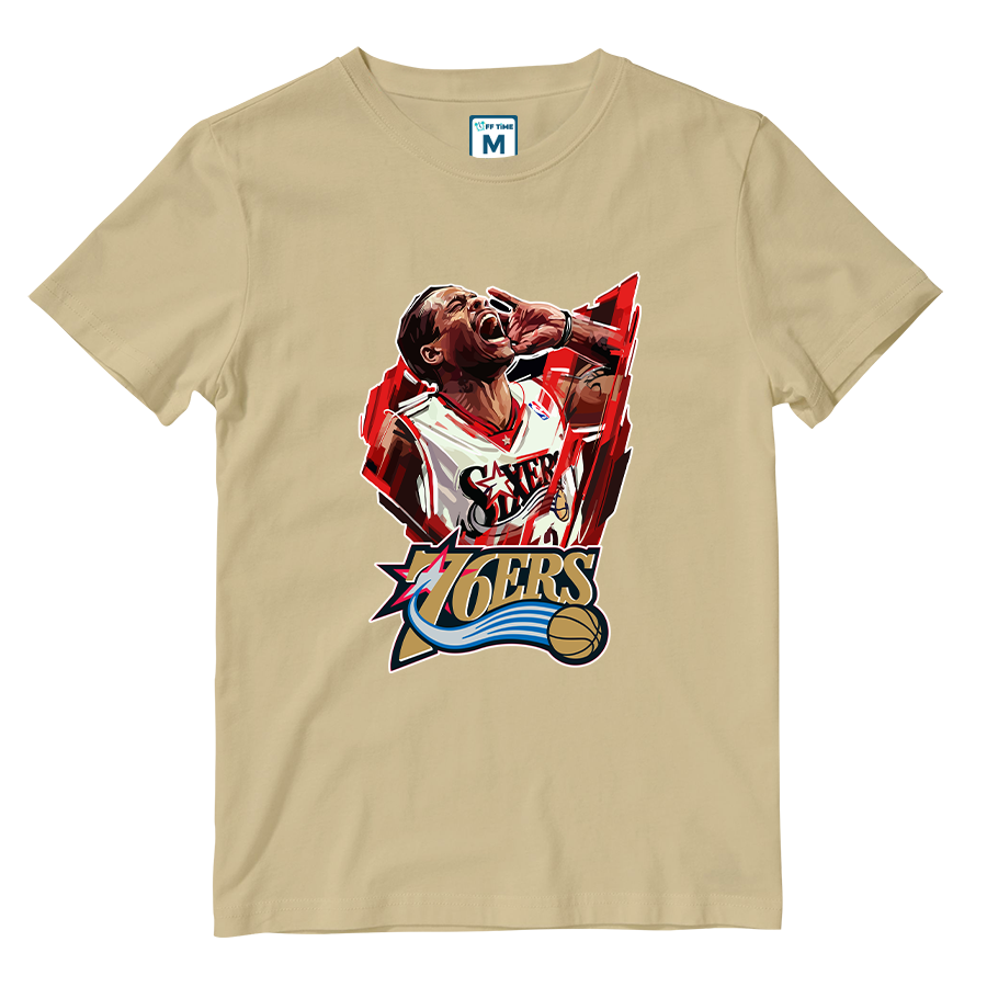 Cotton Shirt:  A Iverson NBA