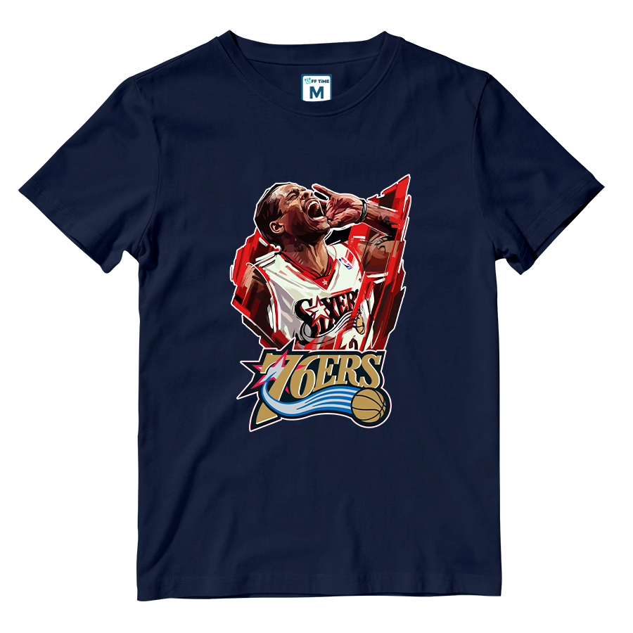 Cotton Shirt:  A Iverson NBA