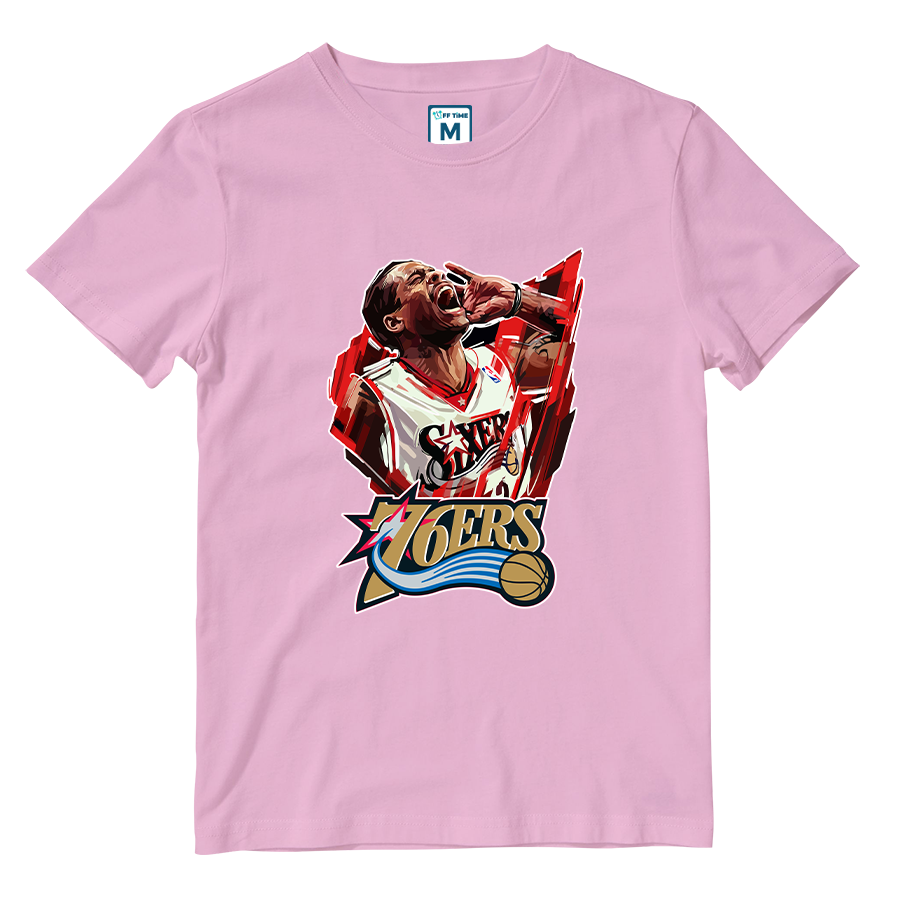 Cotton Shirt:  A Iverson NBA