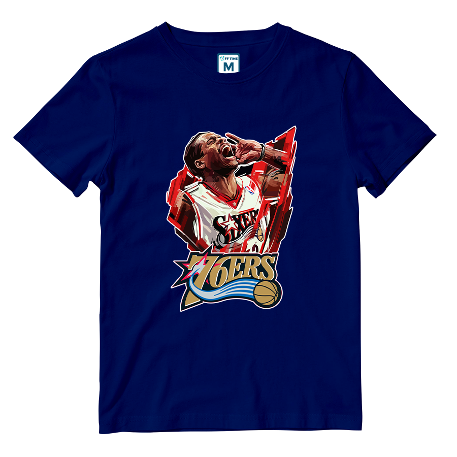 Cotton Shirt:  A Iverson NBA
