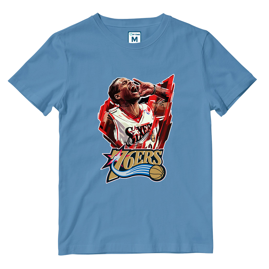 Cotton Shirt:  A Iverson NBA