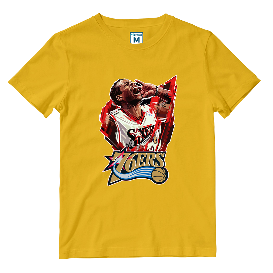 Cotton Shirt:  A Iverson NBA