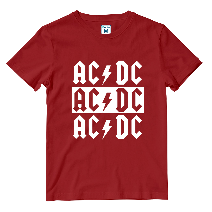 Cotton Shirt: ACDC Stacked Logo