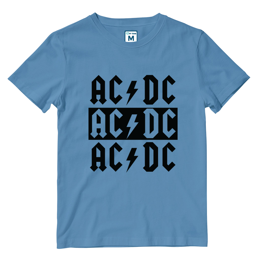 Cotton Shirt: ACDC Stacked Logo