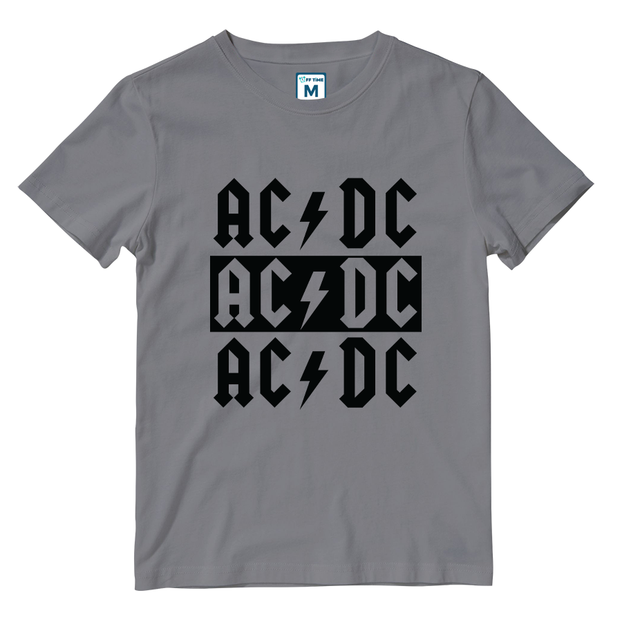 Cotton Shirt: ACDC Stacked Logo