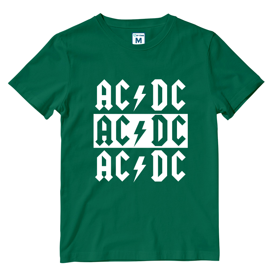 Cotton Shirt: ACDC Stacked Logo