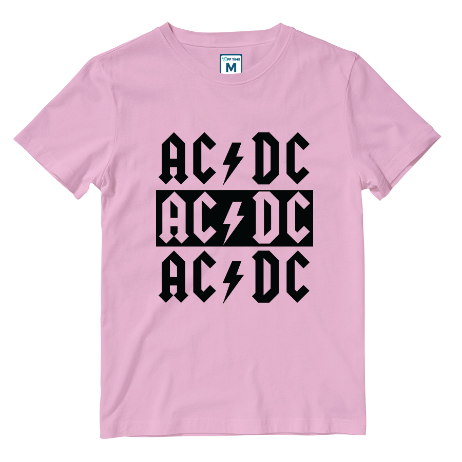 Cotton Shirt: ACDC Stacked Logo