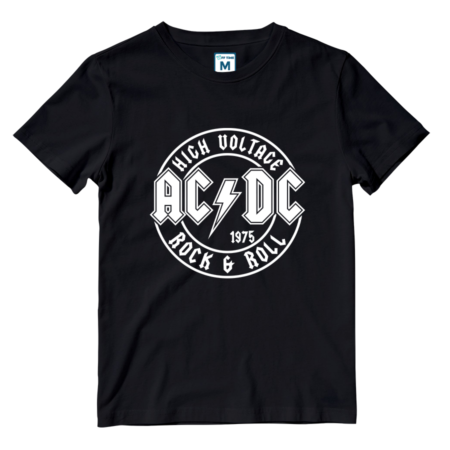 Cotton Shirt: ACDC High Voltage