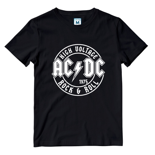 Cotton Shirt: ACDC High Voltage